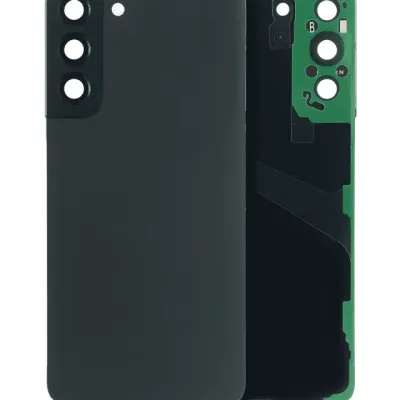 Задня кришка зі склом і камерою для Samsung Galaxy S22 Plus 5G (без логотипу) (Aftermarket Plus) (Phantom Black)