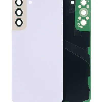 Задня кришка зі склом і камерою для Samsung Galaxy S22 Plus 5G (без логотипу) (Aftermarket Plus) (фіолетовий)