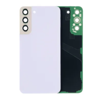 Задня кришка зі склом і камерою для Samsung Galaxy S22 Plus 5G (без логотипу) (Aftermarket Plus) (фіолетовий)