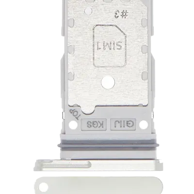 Лоток Dual SIM для Samsung Galaxy S21 FE 5G (білий)