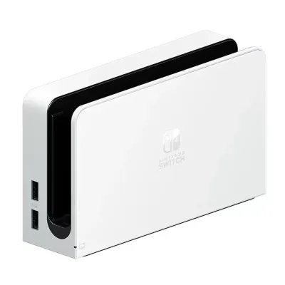 Nintendo Console TC Dock Station for Nintendo Switch / Switch OLED / Switch Lite (HEG-003) (Retail Packaging) (White)
