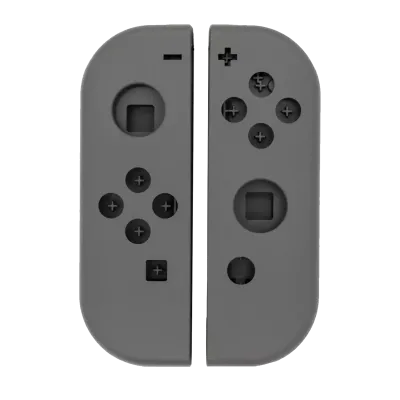 Корпус для геймпада Joy Con Nintendo Switch OLED (сірий)