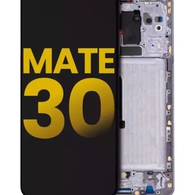 LCD Assembly With Frame For Huawei Mate 30 (Refurbished) (Silver)