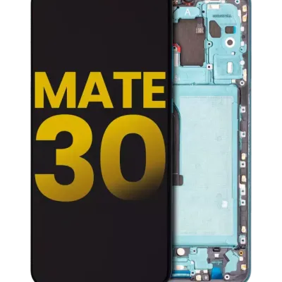 Дисплейний модуль (LCD) з рамкою для Huawei Mate 30 (Refurbished) (зелений)
