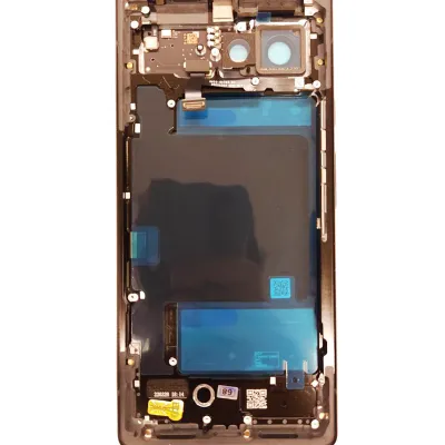 Задня кришка з дрібними деталями для Google Pixel 6 (Genuine OEM) (Stormy Black)