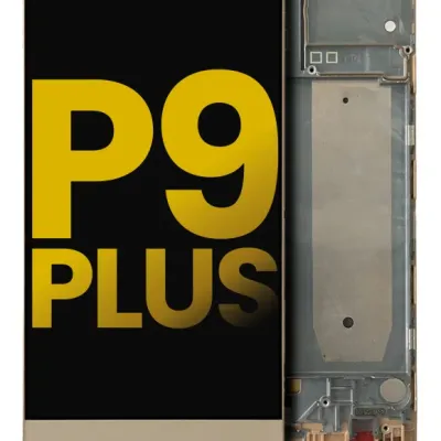 Дисплейний модуль (LCD) з рамкою для Huawei P9 Plus (Refurbished) (Haze Gold)