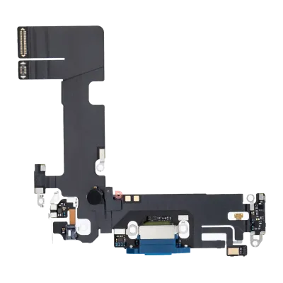 Charging Port Flex Cable For iPhone 13 (Premium) (Blue)