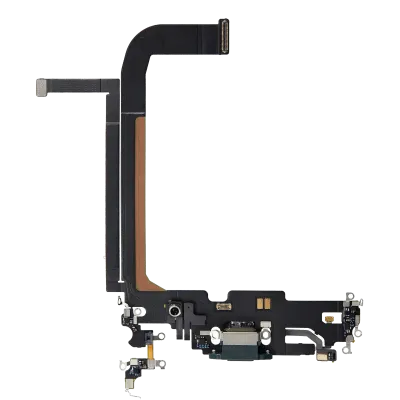 Charging Port Flex Cable For iPhone 13 Pro Max (Premium) (Alpine Green)