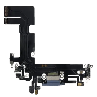 Charging Port Flex Cable For iPhone 13 (Aftermarket Plus) (Blue)