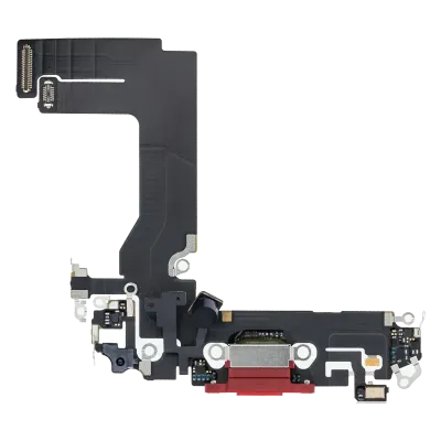 Charging Port Flex Cable For iPhone 13 Mini (Premium) (Red)