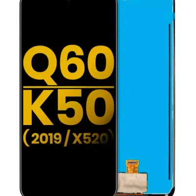 Дисплейний модуль (LCD) без рамки для LG Q60 / K50 (2019 / X520) (Refurbished) (All Colors)