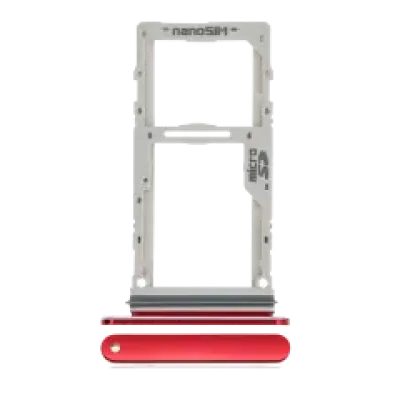 Лоток SIM для LG Velvet (червоний)