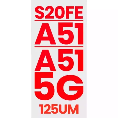 OCA для Samsung Galaxy S20 FE / A51 4G (A515 / 2019) / A51 5G (A516 / 2020) (10 шт)