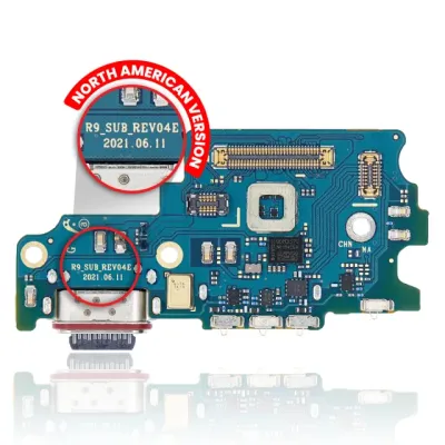 Плата зарядки зі зчитувачем SIM для Samsung Galaxy S21 FE 5G (US Version) (Premium)