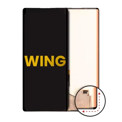 Основний екран дисплейний модуль (OLED) без рамки для LG Wing 5G (Refurbished) (US Version) (усі кольори)