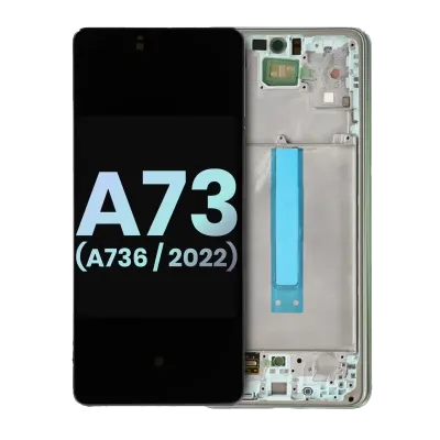 Дисплейний модуль (OLED) для Samsung Galaxy A73 5G (A736 / 2022) (Service Pack) (Mint)