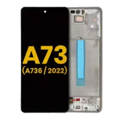 Дисплейний модуль (OLED) для Samsung Galaxy A73 5G (A736 / 2022) (Refurbished) (білий)