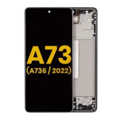Дисплейний модуль (OLED) для Samsung Galaxy A73 5G (A736 / 2022) (Refurbished) (сірий)