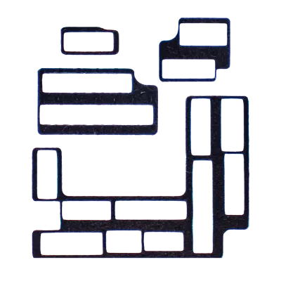 Mainboard Inline Insulator Sticker For iPhone 13 Pro (4 Piece Set) (10 Pack)