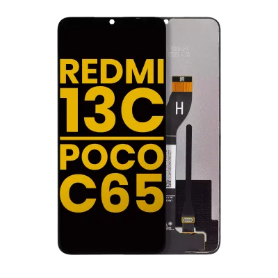 Дисплейний модуль (LCD) без рамки для Xiaomi Redmi 13C 4G / Xiaomi Poco C65 (Refurbished) (All Colors)
