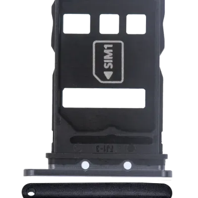 Лоток SIM для Huawei P40 (чорний)