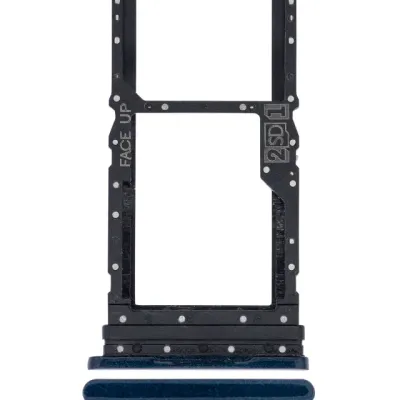 Dual Sim Card Tray For Motorola Moto G8 Power (XT2041-1 / XT2041-3 / 2020) (Capri Blue)