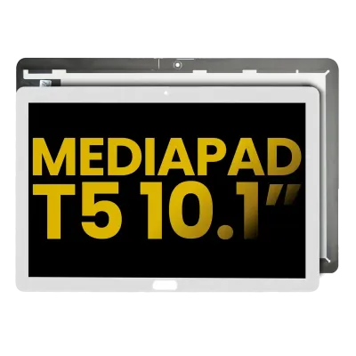 Дисплейний модуль без рамки для Huawei MediaPad T5 10.1" (версія з Home Button) (Refurbished) (білий)