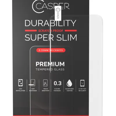 Загартоване скло Casper для iPhone 12 / 12 Pro (Retail Packaging) (прозоре)