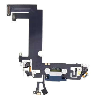 Charging Port Flex Cable For iPhone 12 Mini (Premium) (Blue)