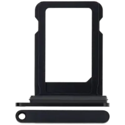 Лоток SIM однієї карти для iPhone 12 Mini (чорний)