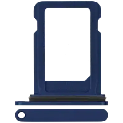 Лоток SIM однієї карти для iPhone 12 Mini (синій)