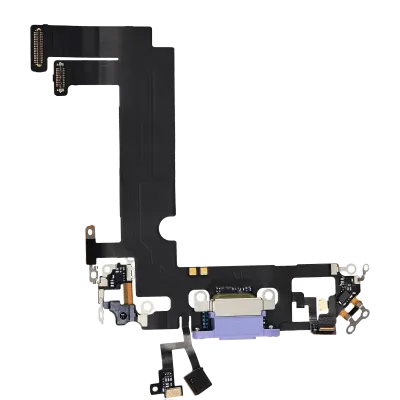Charging Port Flex Cable For iPhone 12 Mini (Premium) (Purple)