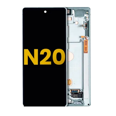 Дисплейний модуль (OLED) для Samsung Galaxy Note 20 5G (Refurbished) (Mystic Green)