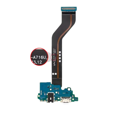 Charging Port With Headphone Jack For Samsung Galaxy A71 5G (A716U / 2020) (US Version) (Premium)