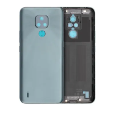 Задня кришка скла для Motorola Moto E7 (XT2095 / 2020) (Mineral Gray)