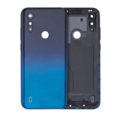 Задня кришка скла для Motorola Moto E6S (XT2053 / 2020) (Peacock Blue)