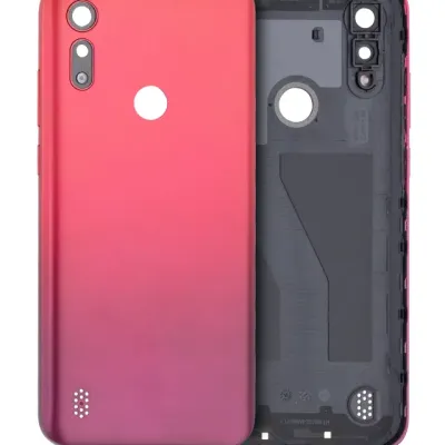 Задня кришка скла для Motorola Moto E6S (XT2053 / 2020) (Sunrise Red)