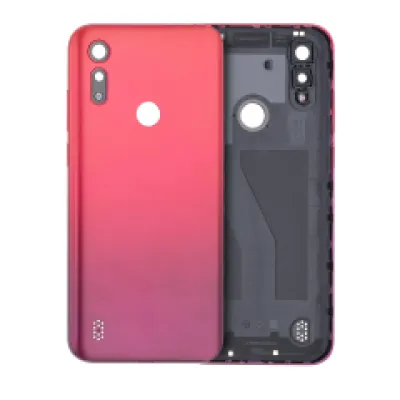 Задня кришка скла для Motorola Moto E6S (XT2053 / 2020) (Sunrise Red)