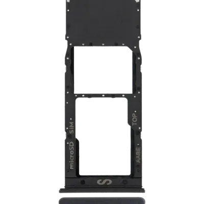 Лоток SIM для Samsung Galaxy A02 (A022 / 2020) (чорний)