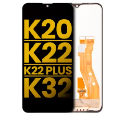 Дисплейний модуль (LCD) без рамки для LG K20 (2020) / K22 / K22 Plus (K220) / K32 (Refurbished) (чорний)