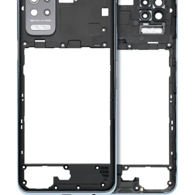 Задня кришка для LG K52 (2020) (сріблястa)