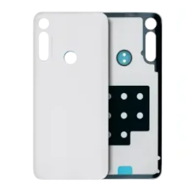 Задня кришка скла для Motorola Moto G Fast (XT2045-3 / 2020) (Pearl White)