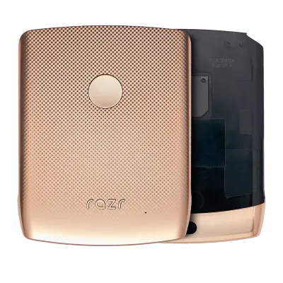 Заднє скло для Motorola Razr (XT2000-1 / 2019) (Blush Gold)