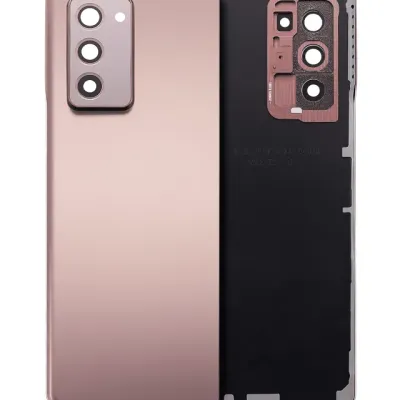 Задня кришка зі склом камери для Samsung Galaxy Z Fold 2 5G (Premium) (Mystic Bronze)