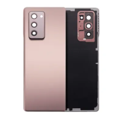 Задня кришка зі склом камери для Samsung Galaxy Z Fold 2 5G (Premium) (Mystic Bronze)