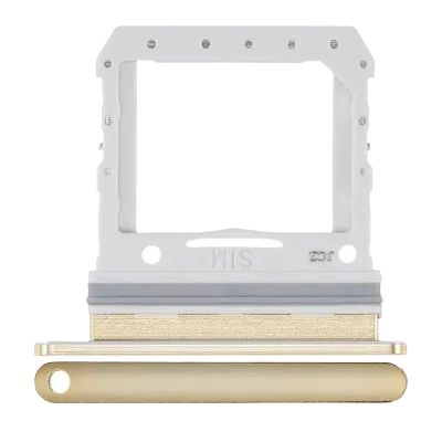 Лоток SIM для Samsung Galaxy Z Flip 4G (F700) / Z Flip 5G (F707) (Mirror Gold)