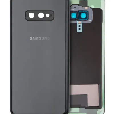 Задня кришка зі склом камери для Samsung Galaxy S10e (Service Pack) (Prism Black)