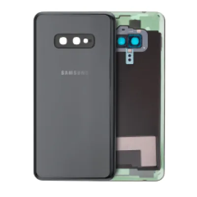 Задня кришка зі склом камери для Samsung Galaxy S10e (Service Pack) (Prism Black)