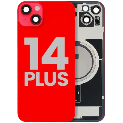 Заднє скло з магнітом MagSafe для iPhone 14 Plus (Used OEM Pull: Grade A) (червоний)