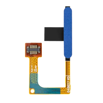 Датчик відбитку з шлейфом для Motorola Moto G 5G Plus (XT2075 / 2020) / G100 (XT2125-4 / 2021) (Surfing Blue)